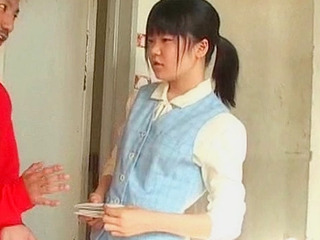 Japanese teen fucking hard with nippon porn star's schlong